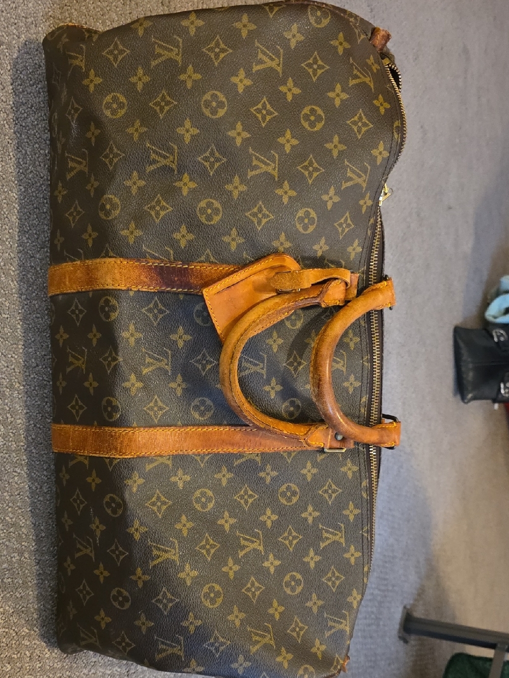 Vintage Louis Vuitton Monogram Canvas Keepball 60